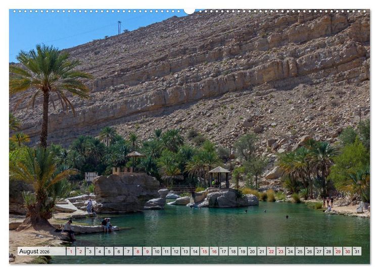 Produktbild: Oman - Eine Fotoreise (hochwertiger Premium Wandkalender 2026 DIN A2 quer), Kunstdruck in Hochglanz