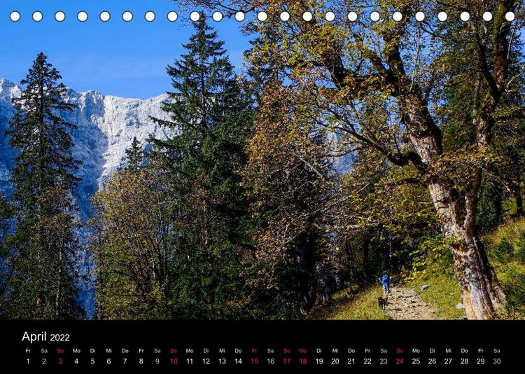 Produktbild: Karwendelherbst (Tischkalender 2022 DIN A5 quer)