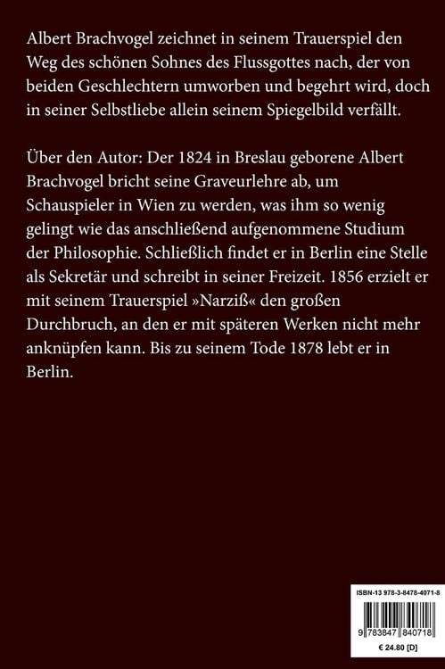Produktbild: Narzi&szlig; (Gro&szlig;druck)
