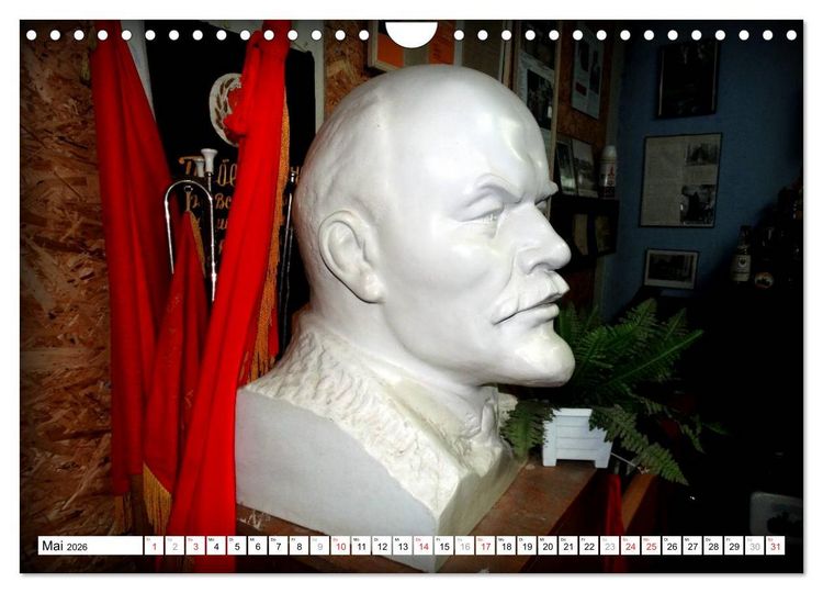 Produktbild: LENIN LEBT - Bilder einer Ikone (Wandkalender 2026 DIN A4 quer), CALVENDO Monatskalender