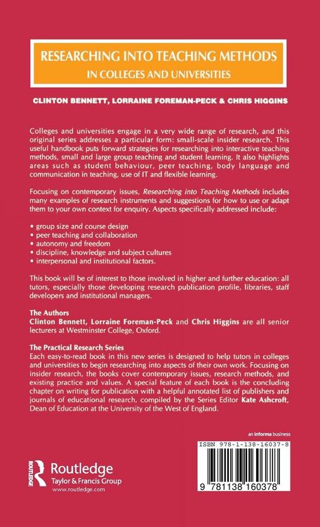 Produktbild: Researching into Teaching Methods