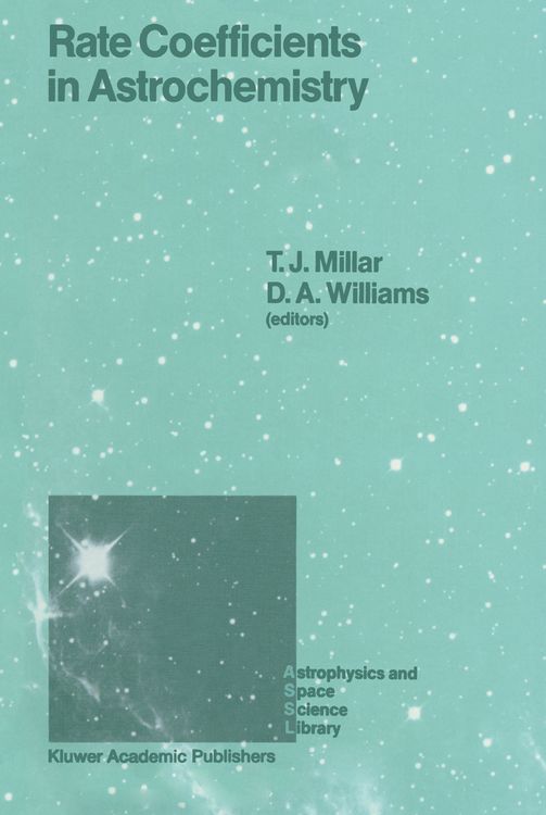 Produktbild: Rate Coefficients in Astrochemistry