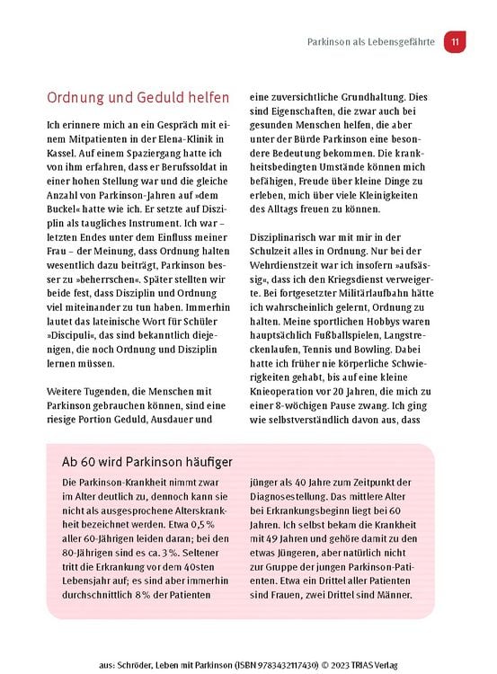 Produktbild: Leben mit Parkinson