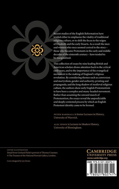 Produktbild: The Beginnings of English Protestantism