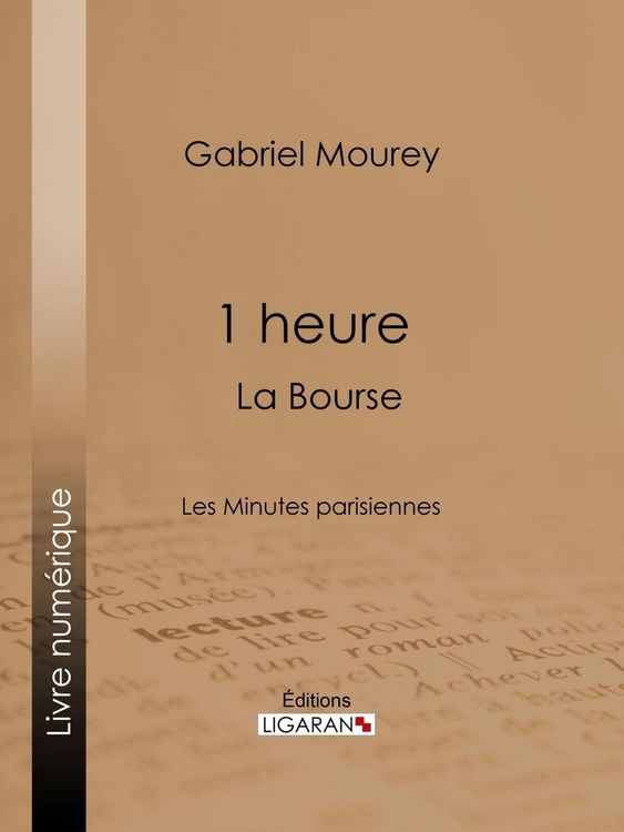 Produktbild: 1 heure : La Bourse