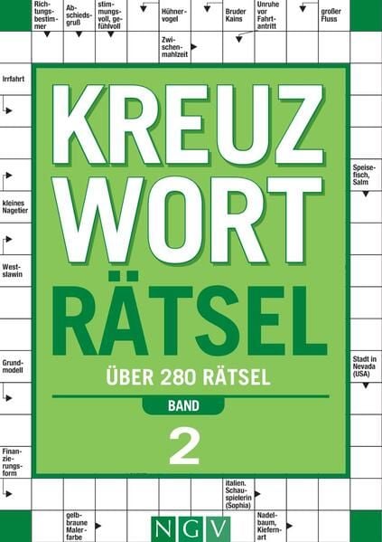 Produktbild: Kreuzwortr&auml;tsel &bull; Band 2 &Uuml;ber 280 R&auml;tsel f&uuml;r Erwachsene