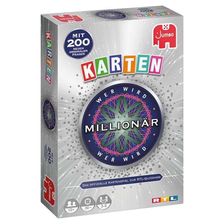 Produktbild: Wer wird Million&auml;r Kartenspiel