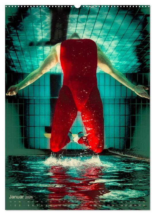 Produktbild: WASSERLIEBE (Wandkalender 2026 DIN A2 hoch), CALVENDO Monatskalender