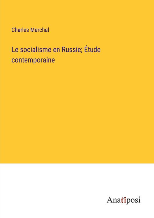 Produktbild: Le socialisme en Russie; &Eacute;tude contemporaine