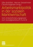 Produktbild: Arbeitsmarktpolitik in der sozialen Marktwirtschaft