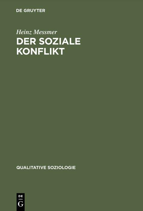 Produktbild: Der soziale Konflikt