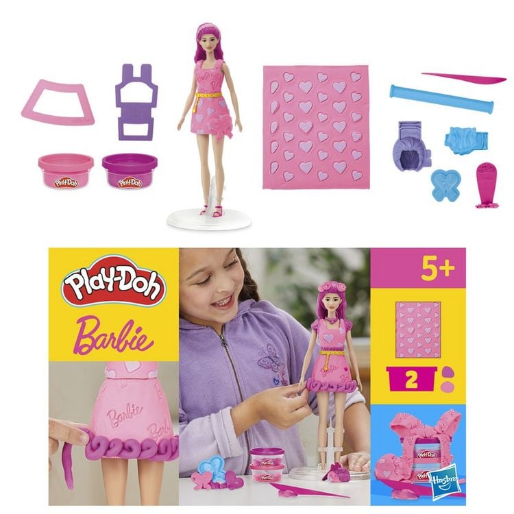 Produktbild: Play-Doh Barbie Herzen & Haare