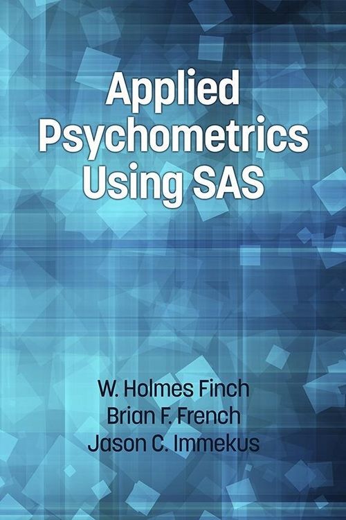 Produktbild: Applied Psychometrics using SAS