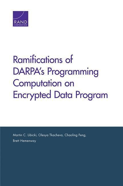 Produktbild: Ramifications of Darpa's Programming Computation on Encrypted Data Program