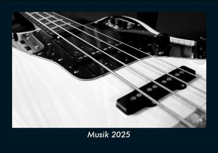 Produktbild: Musik 2025 Fotokalender DIN A5