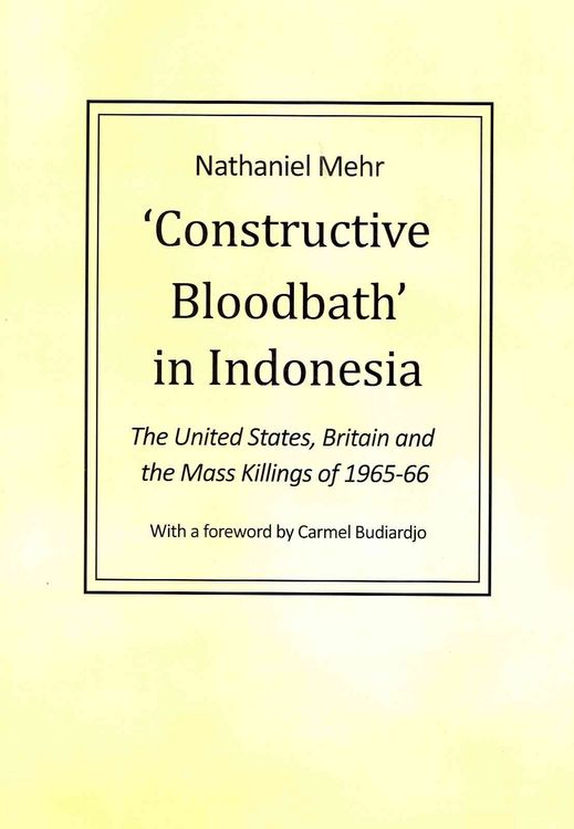 Produktbild: Budiardjo, C: Constructive Bloodbath in Indonesia