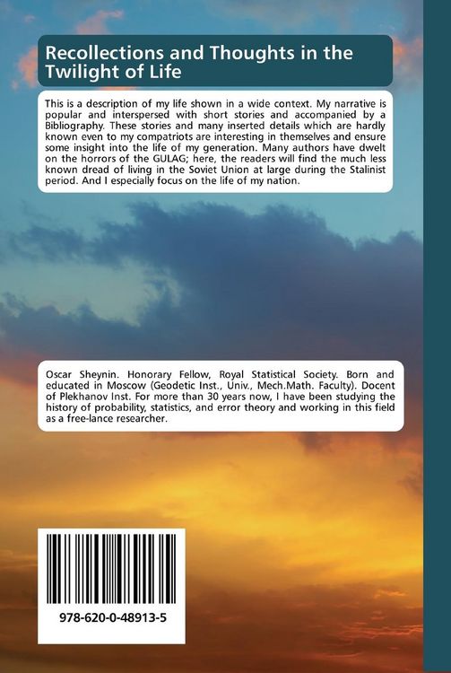 Produktbild: Recollections and Thoughts in the Twilight of Life