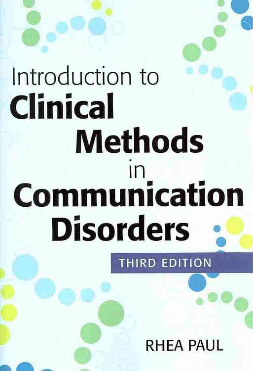 Produktbild: Introduction to Clinical Methods in Communication Disorders