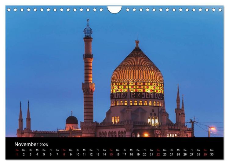 Produktbild: Dresden, das Florenz an der Elbe (Wandkalender 2026 DIN A4 quer), CALVENDO Monatskalender