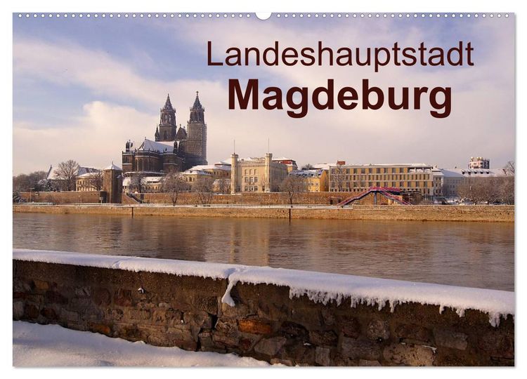 Produktbild: Landeshauptstadt Magdeburg (Wandkalender 2026 DIN A2 quer), CALVENDO Monatskalender