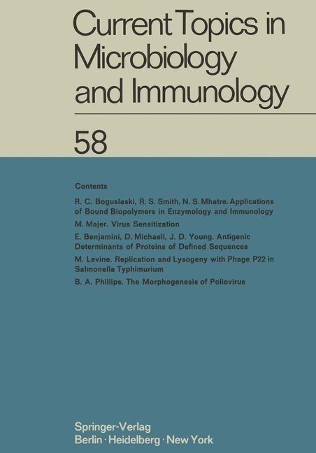 Produktbild: Current Topics in Microbiology and Immunology