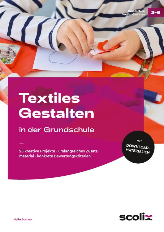 Produktbild: Textiles Gestalten in der Grundschule