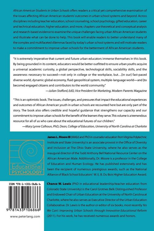 Produktbild: African American Students in Urban Schools