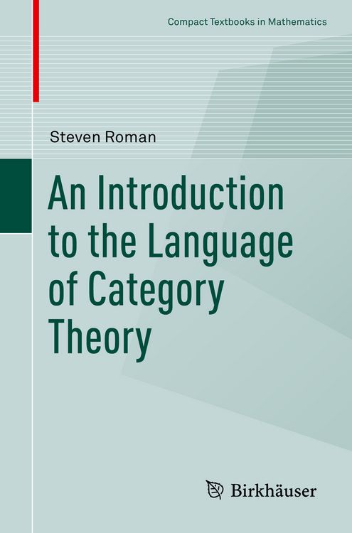 Produktbild: An Introduction to the Language of Category Theory