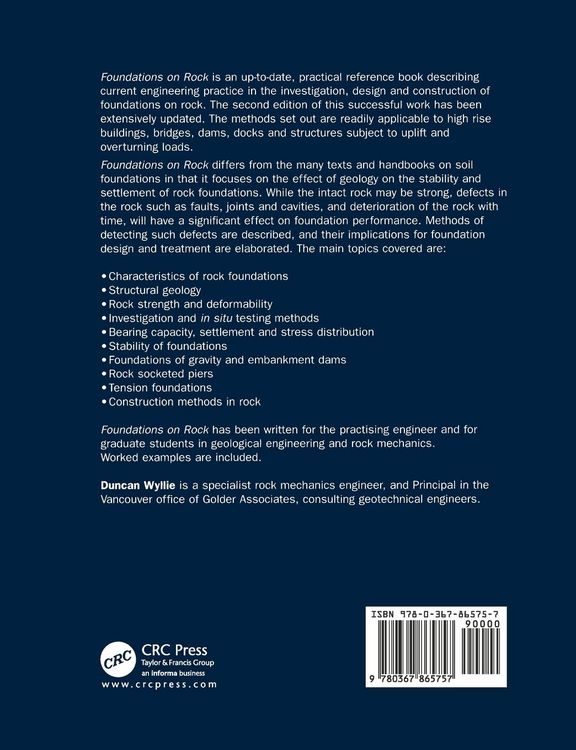 Produktbild: Foundations on Rock