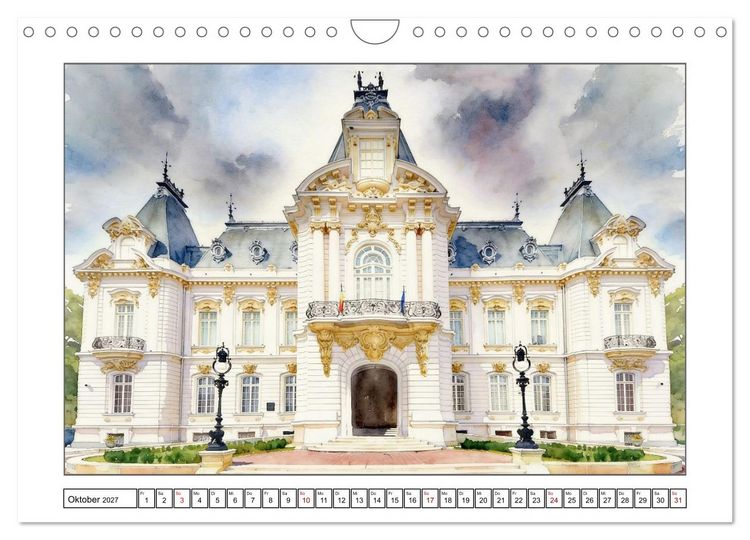 Produktbild: Rum&auml;nien - Vielfalt und Authentizit&auml;t (Wandkalender 2027 DIN A4 quer), CALVENDO Monatskalender