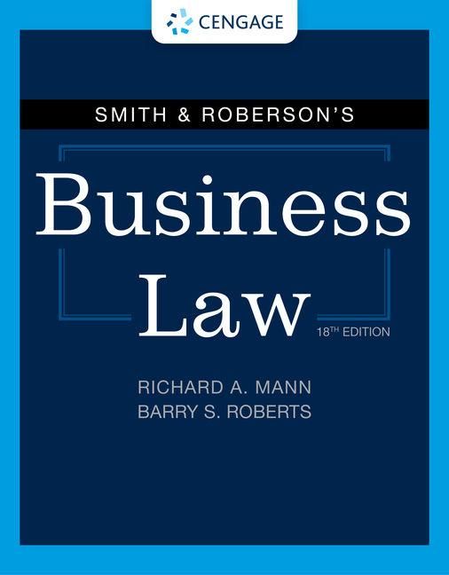 Produktbild: Smith & Roberson's Business Law