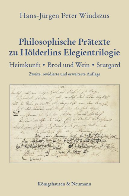 Produktbild: Philosophische Pr&auml;texte zu H&ouml;lderlins Elegientrilogie