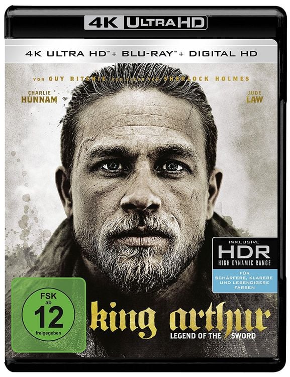 Produktbild: King Arthur - Legend of the Sword (4K Ultra HD) (+Blu-ray)