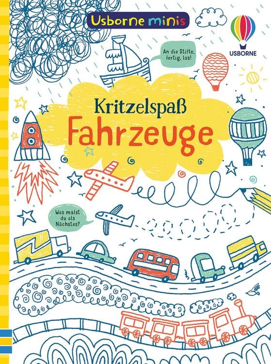 Produktbild: Usborne Minis: Kritzelspa&szlig; Fahrzeuge