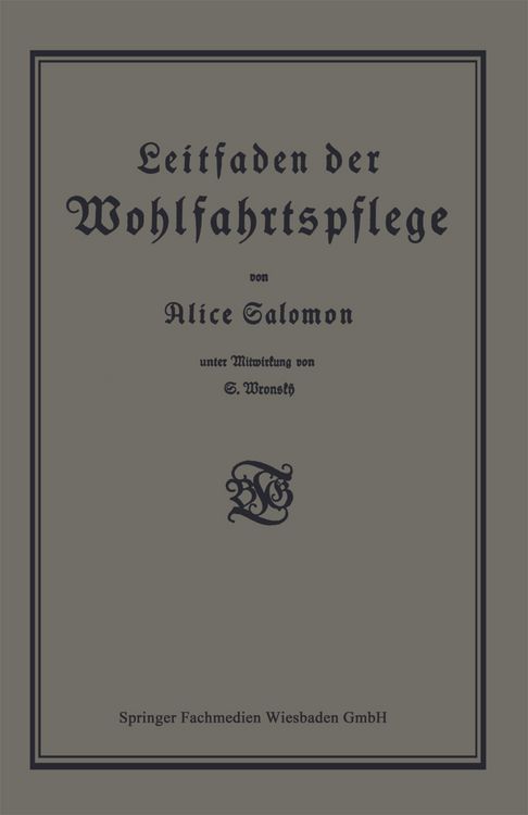 Produktbild: Leitfaden der Wohlfahrtspflege
