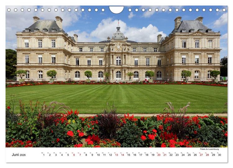 Produktbild: Paris - zwischen gestern und morgen (Wandkalender 2026 DIN A4 quer), CALVENDO Monatskalender