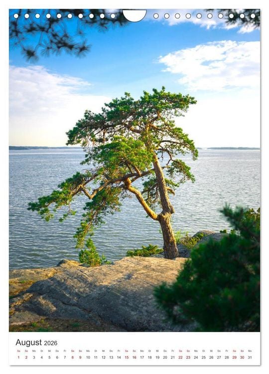 Produktbild: Finnland - Bezaubernde Sch&ouml;nheit. (Wandkalender 2026 DIN A4 hoch), CALVENDO Monatskalender