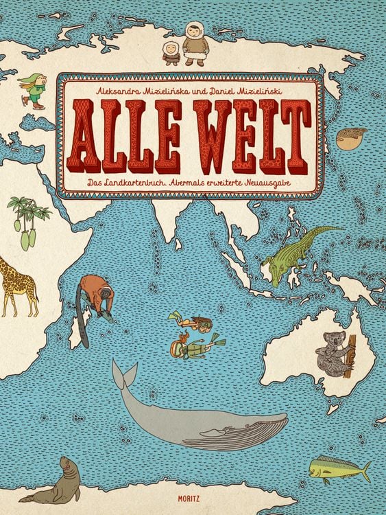 Produktbild: Alle Welt. Das Landkartenbuch
