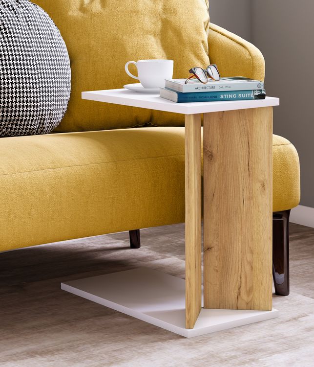 Produktbild: Holz Beistelltisch Couchtisch Sofatisch Nachto M