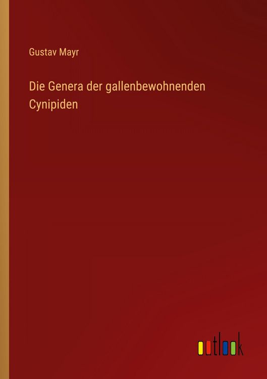 Produktbild: Die Genera der gallenbewohnenden Cynipiden