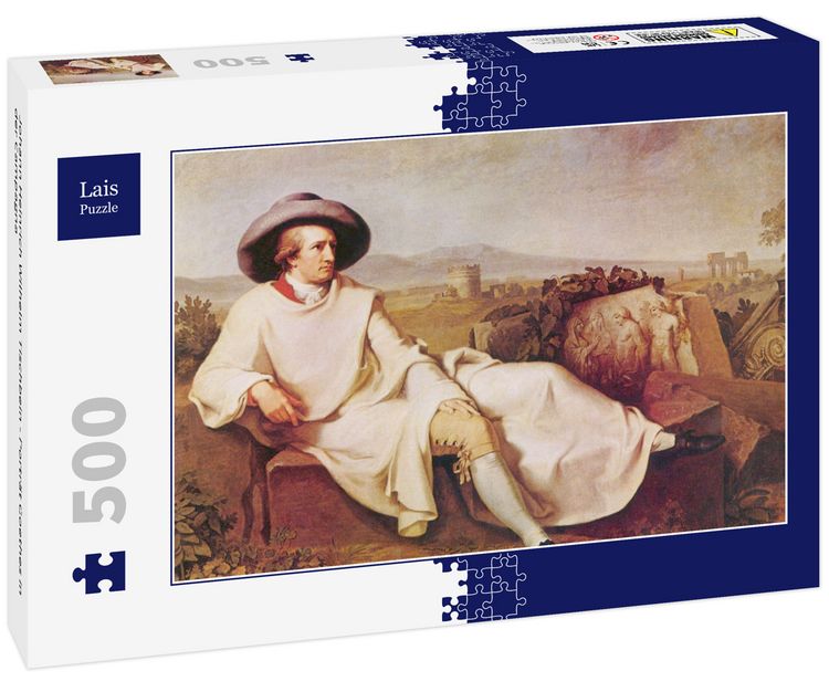 Produktbild: Lais Puzzle Johann Heinrich Wilhelm Tischbein - Portr&auml;t Goethes in der Campagna 500 Teile