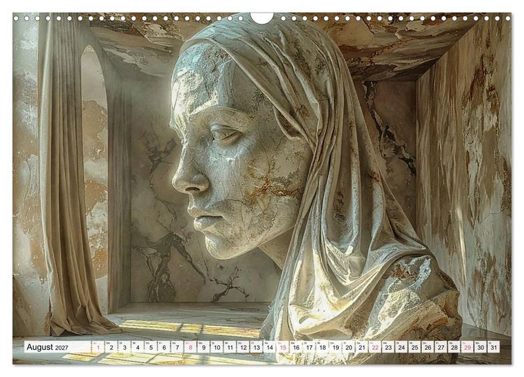 Produktbild: Anima Architectura, der Geist der Steine (Wandkalender 2027 DIN A3 quer), CALVENDO Monatskalender