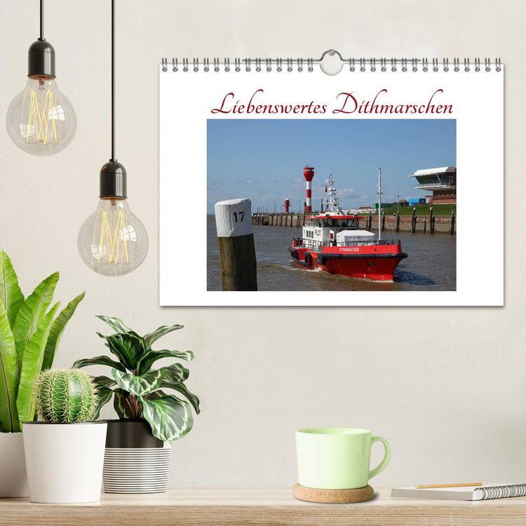 Produktbild: Liebenswertes Dithmarschen (Wandkalender 2026 DIN A4 quer), CALVENDO Monatskalender