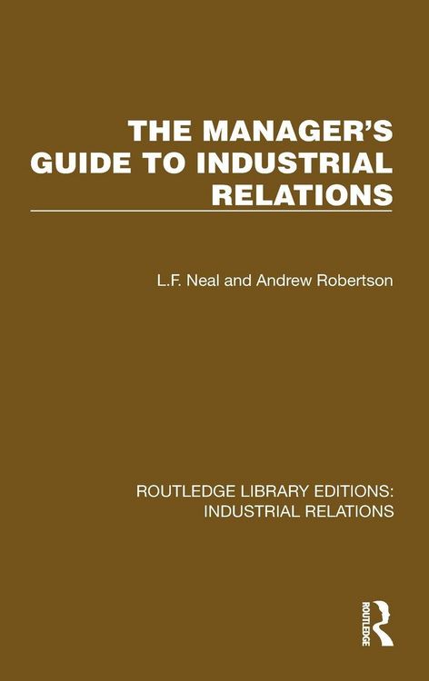 Produktbild: The Manager's Guide to Industrial Relations