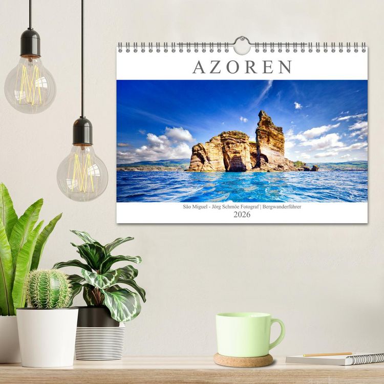 Produktbild: A Z O R E N (Wandkalender 2026 DIN A4 quer), CALVENDO Monatskalender