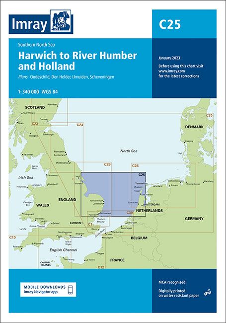 Produktbild: C25 Harwich to River Humber and Holland