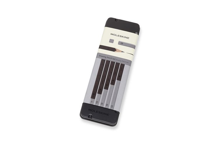 Produktbild: Moleskine Zeichenstift-Set, 5 Bleistifte