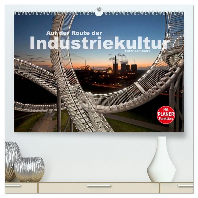 Produktbild: Auf der Route der Industriekultur (hochwertiger Premium Wandkalender 2026 DIN A2 quer), Kunstdruck in Hochglanz