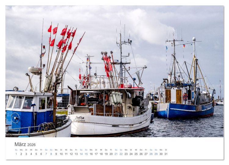 Produktbild: Die Sonneninsel Fehmarn (Wandkalender 2026 DIN A2 quer), CALVENDO Monatskalender