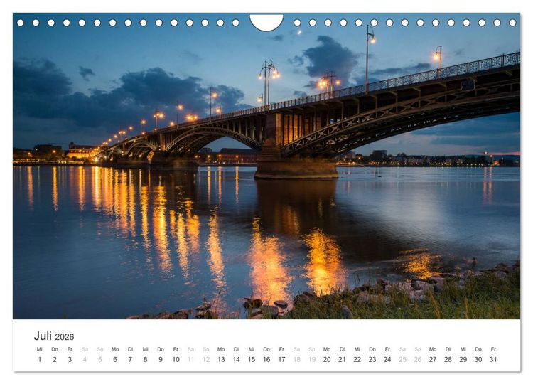 Produktbild: Du sch&ouml;nes Wiesbaden (Wandkalender 2026 DIN A4 quer), CALVENDO Monatskalender